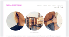 Desktop Screenshot of floraciccarelli.com